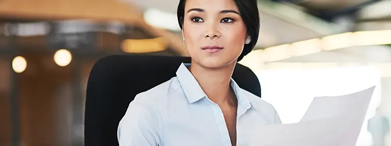 inheritance and divorce in ohio woman reviewing documentation